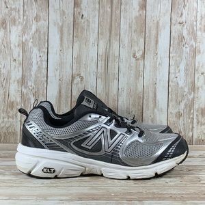 New Balance 540 V2 Athletic Running Shoes Silver Black Men's Size 13